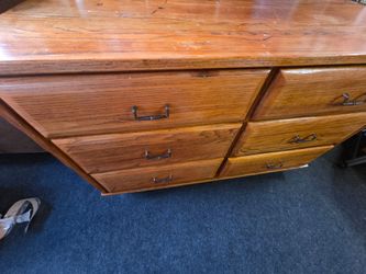 Solod wood dresser