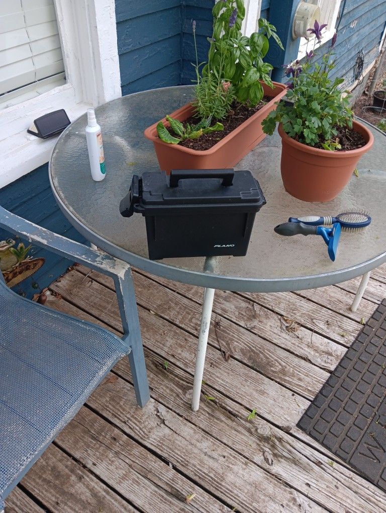 Plastic ammo box