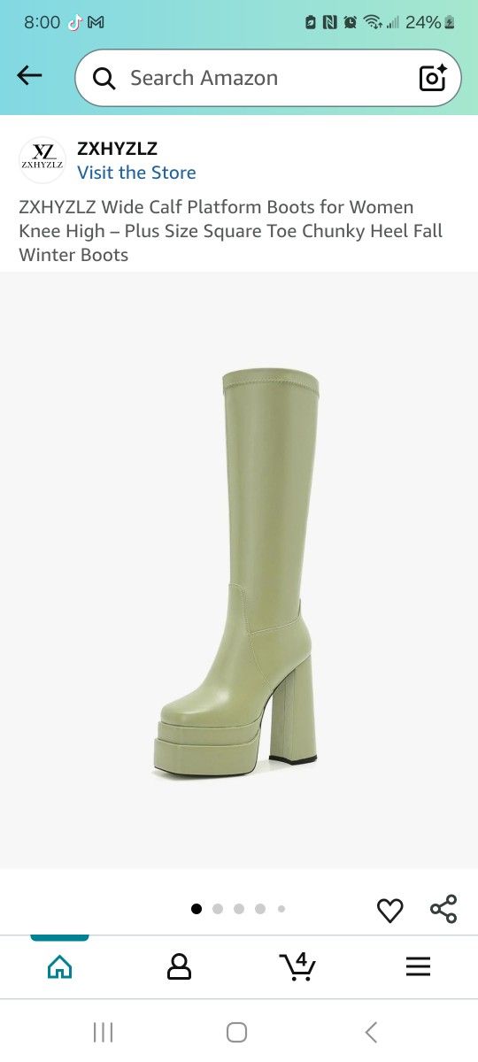 Green Boots Size 11 And 9