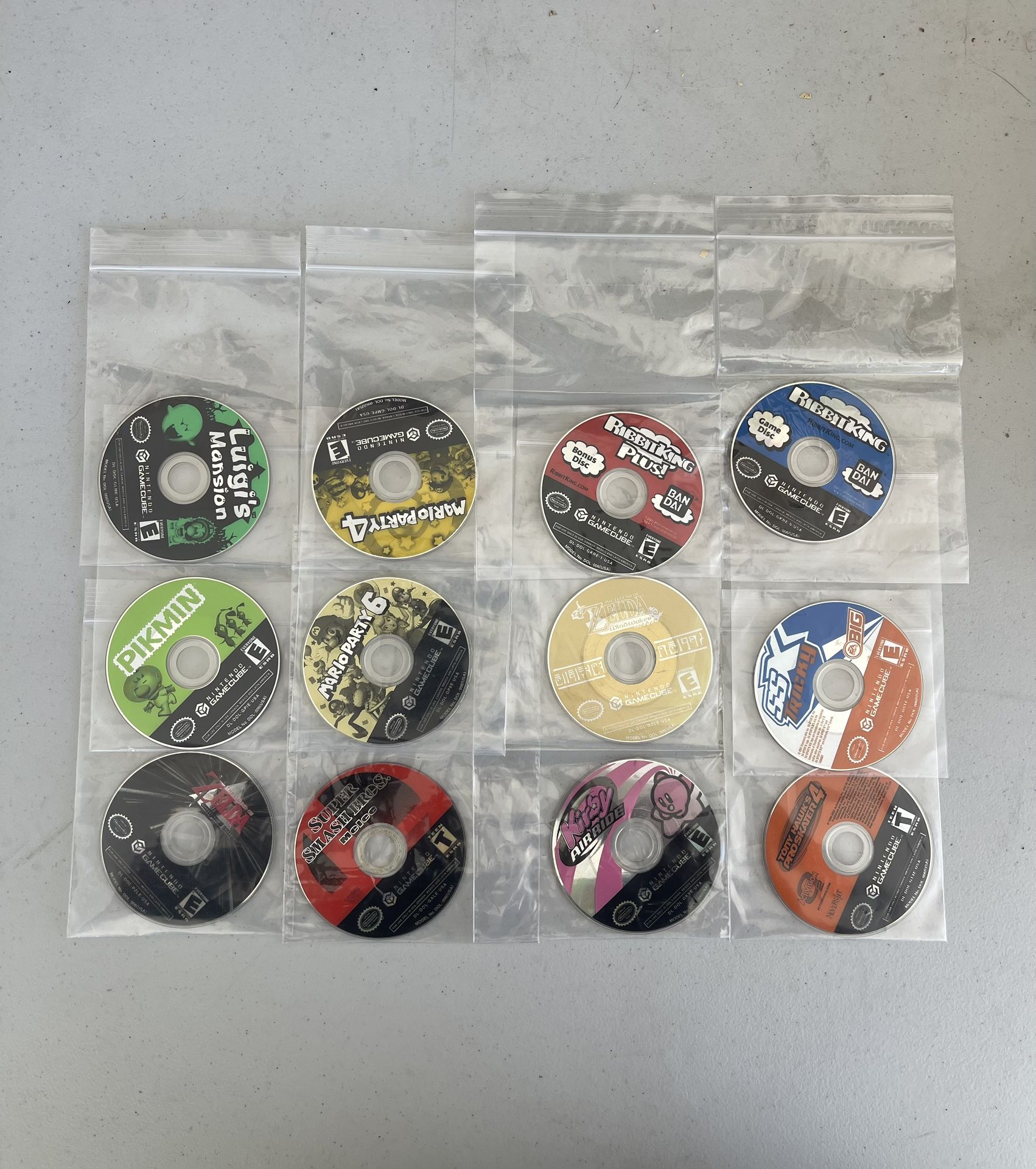 Nintendo GameCube games / disc only