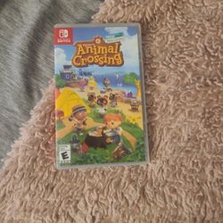 Animal Crossing New Horizon Acnh Nintendo Switch Game W/case