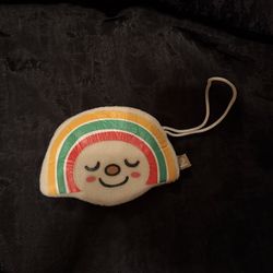 7-11 Rainbow Plush Wrist Mini Bag