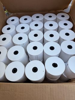 Thermal paper box of 50 rolls
