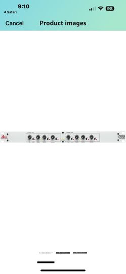 DBX Stereo crossover 223xs