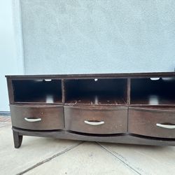 3 Drawer TV Stand  FREE