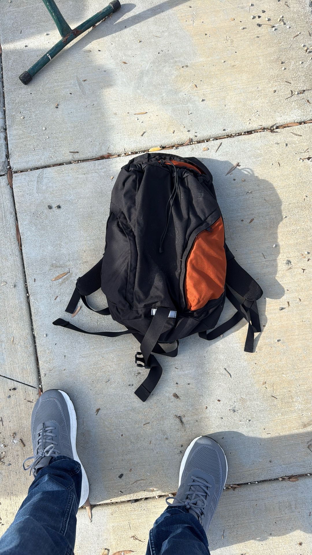 Durable Black Backpack – Great for School, Gym, Travel, or Work