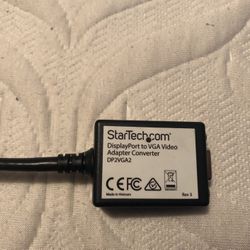 Display Port To VGA Adapter
