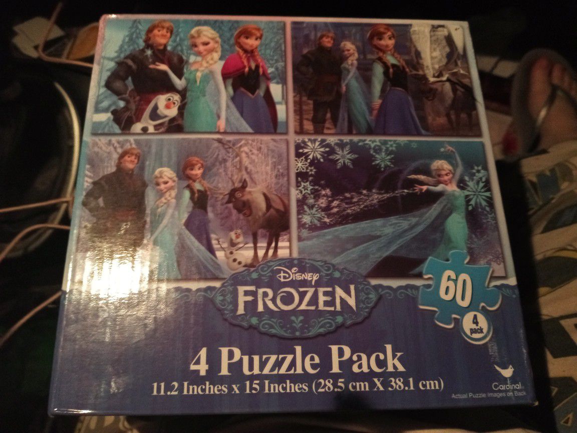 Frozen Puzzle Pack