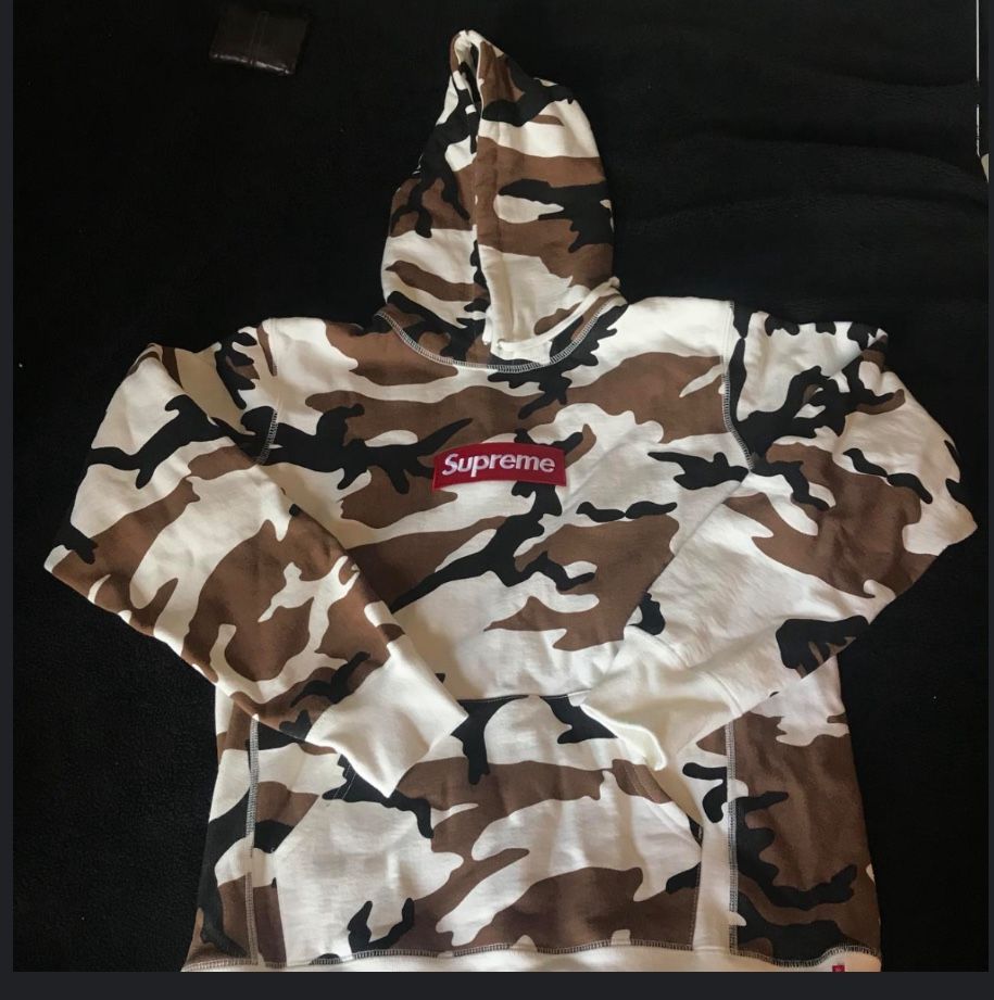 Supreme Desert Camo Hoodie 