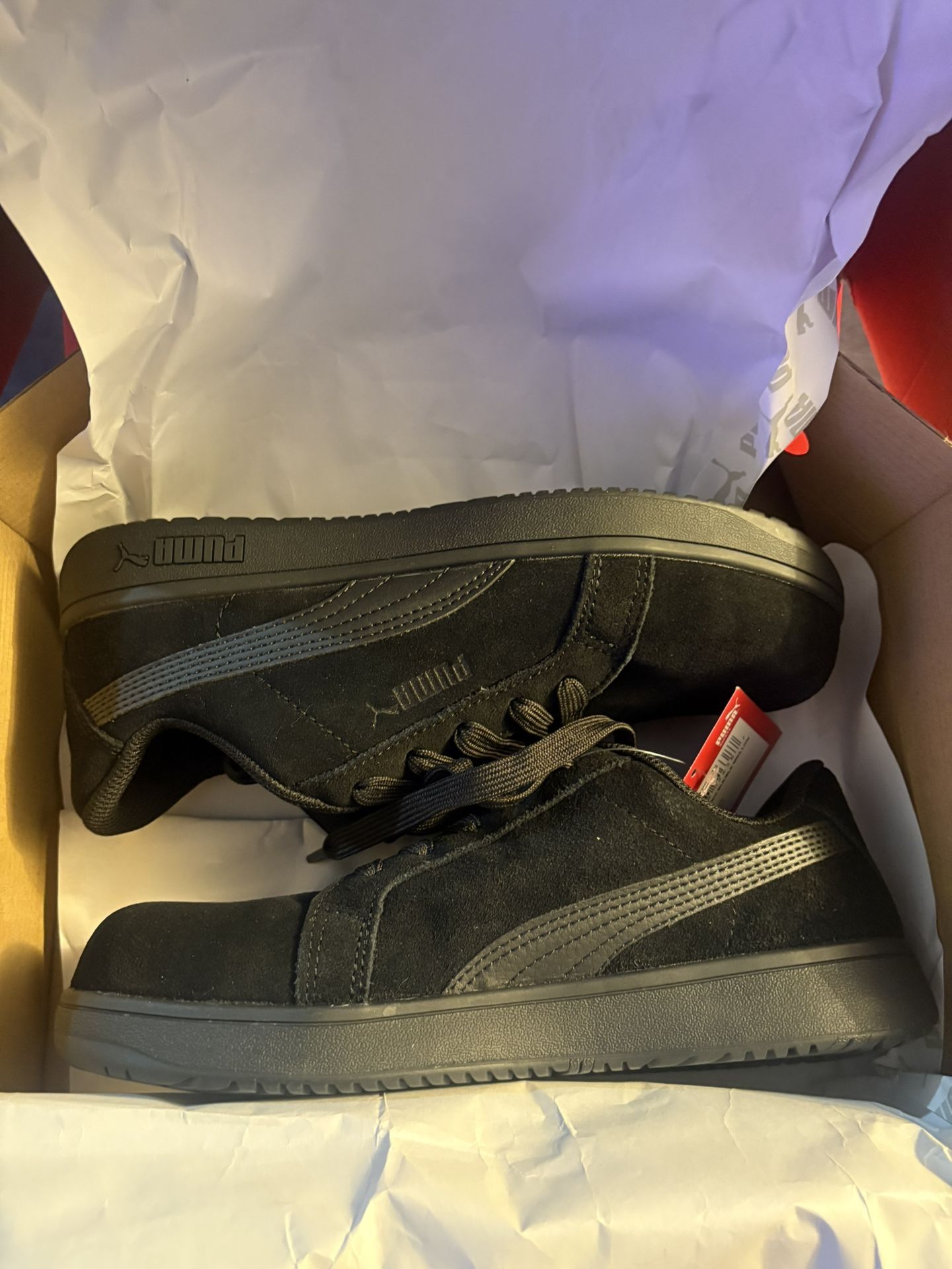 Puma Steel Toe Size 8 Shoes Brand New In Box Never Used 40$