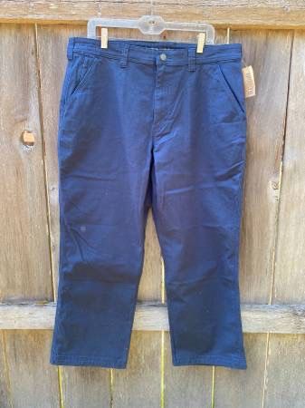 NWT! Men's DuluthFlex Fire Hose Relaxed Fit Foreman Pants Size 38x28