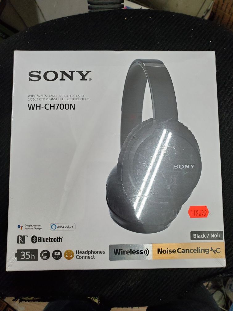 *BRAND NEW* Sony WH-CH700N Wireless Noise Cancelling Headphones - Black