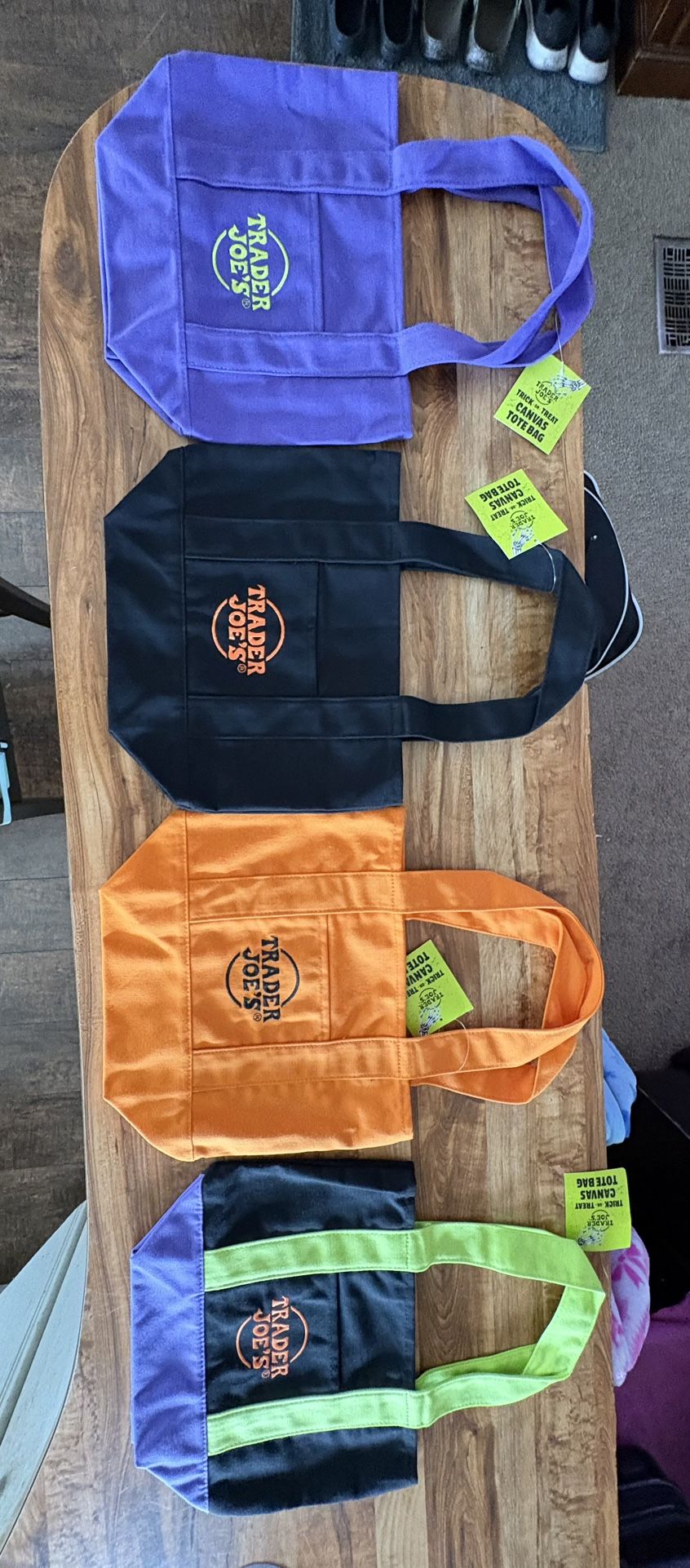 Trader Joes Halloween Tote Bags