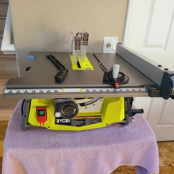 Ryobi 15 Amp 10 in. Compact Portable Corded Jobsite Table Saw