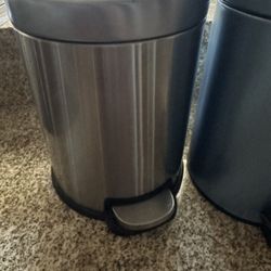 Two Trash Can