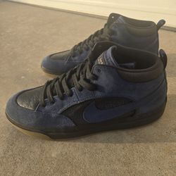 Nike React Leo SB Navy Black (OBO)