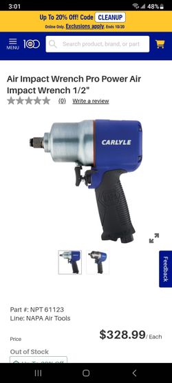 Brand new 1/2 Dr. Super duty air impact wrench $120