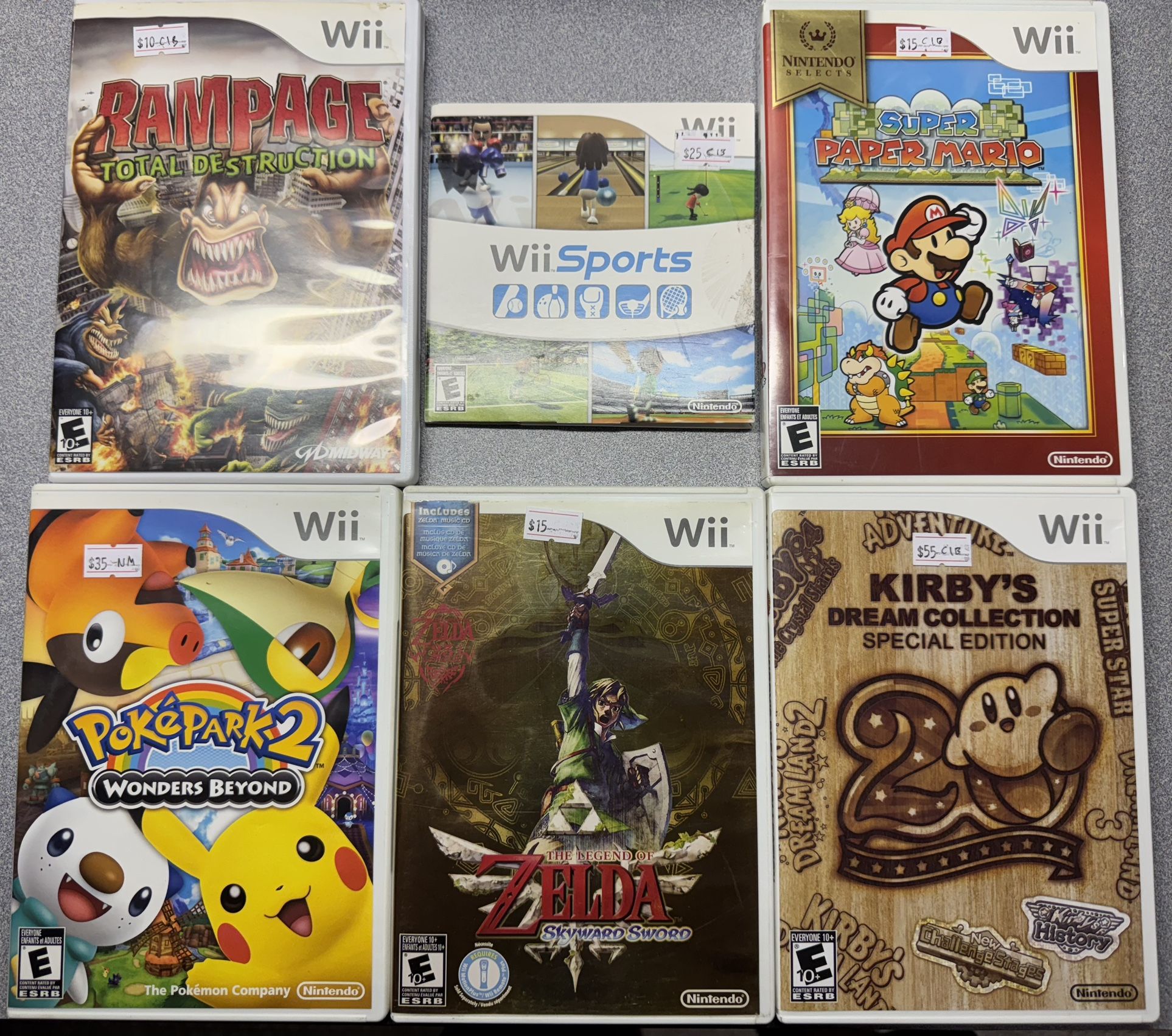 Nintendo Wii Games