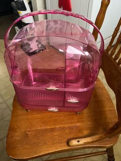 Pink acrylic case