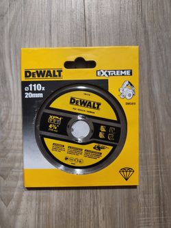 Dewalt Extreme 4 inch diamond Disc