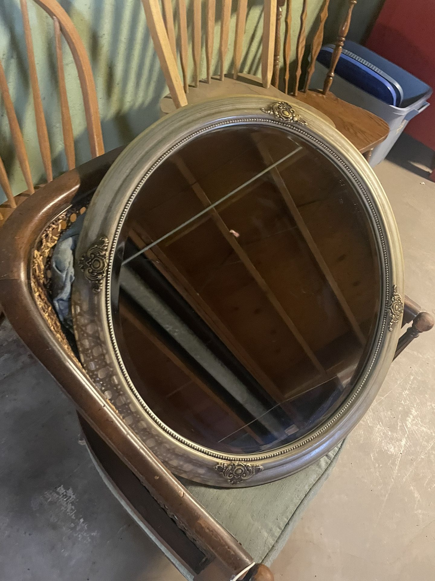 Old Antique Type Mirror