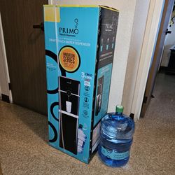 NEW! Primo Water Smart Touch Water Dispenser + 5 Gallon Bottle