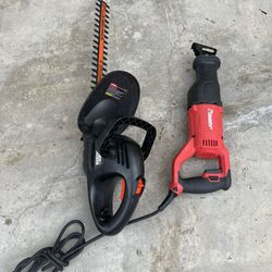 Power Tools/ Electric Saw And Hedge Trimmer 