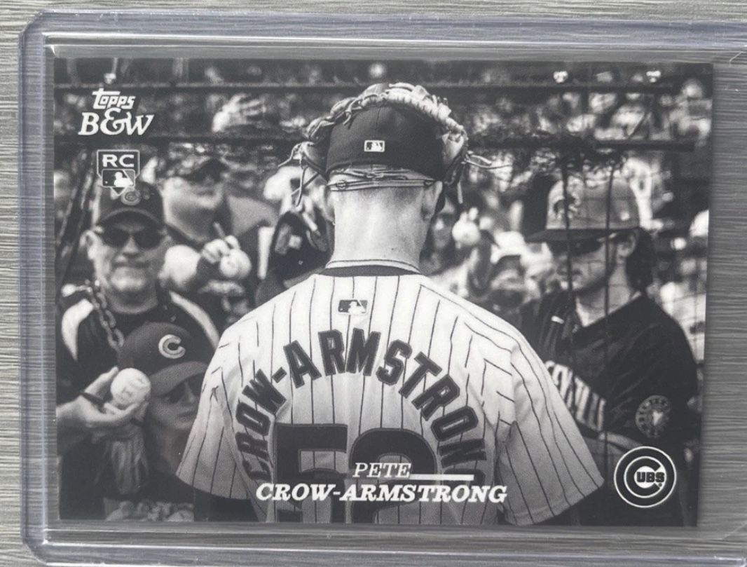 2024 Topps Black & White - Pete Crow-Armstrong #60 (RC)