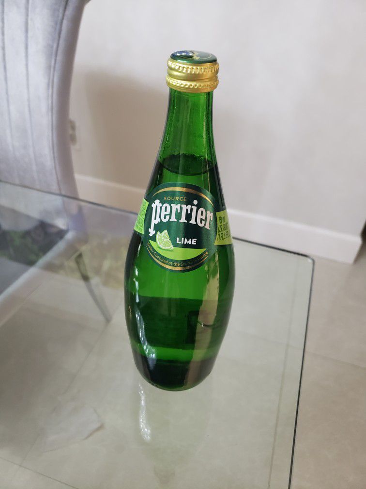 Perrier Lime Flavored Carbonated Mineral Water $1.50  × Bottle 