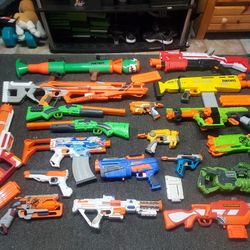 Nerf Gun Lot