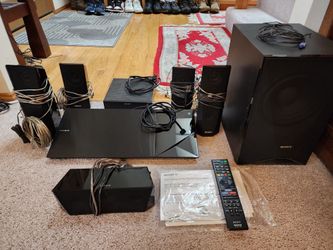 Region-free Sony HTIB BDV-N5200W 1000W 3D Bluray System
