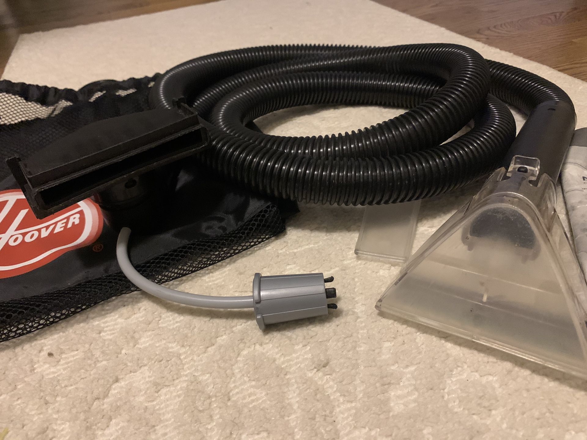Hoover Power Scrub Spinscrub 50 F5915905 Hose with attachments and Bag