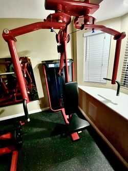 New Commercial Peck deck/Rear Delt selectorized weight machine