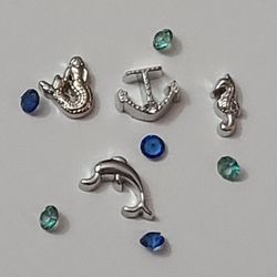 Ocean Charms For Floating Locket