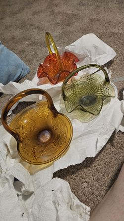 Antique Glass Bowls