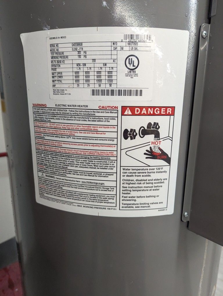 Electric Water Heater