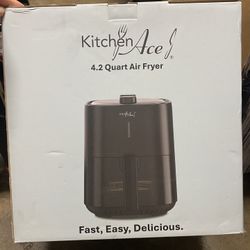 Kitchen Ace 4.2 Qt Air Fryer Brand New