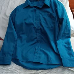 189 Kids blue dress shirt.