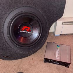 Music Amp and Subwoofer