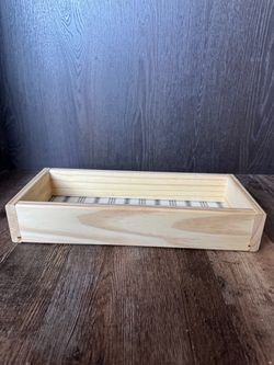 Wood Rectangular Tray