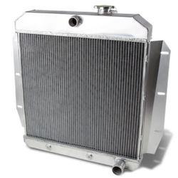 Performance 3-Rows Core Aluminum Radiator 55-59 Chevy C/K Pickup Suburban GMC 100 150