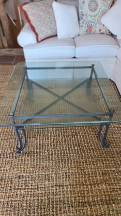 Glass Top Coffee Table