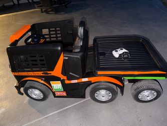 Mercedes Benz electric truck toy vehicle