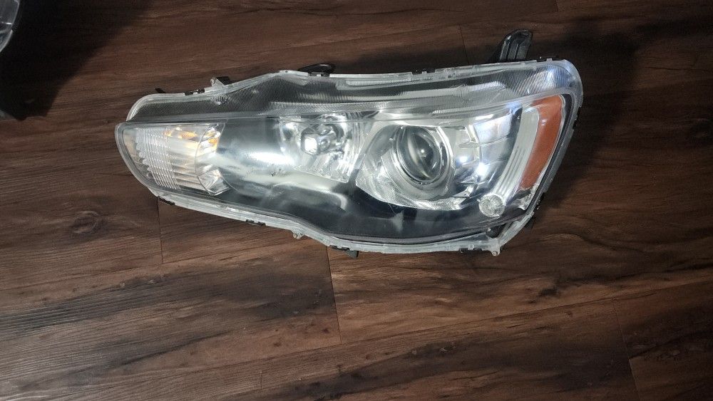 2009-2015 Mitsubishi Lancer Evo Left Side Headlight HOEM