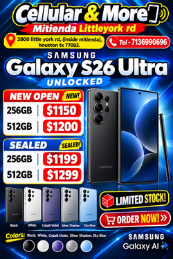 SAMSUNG S26 ULTRA UNLOCK