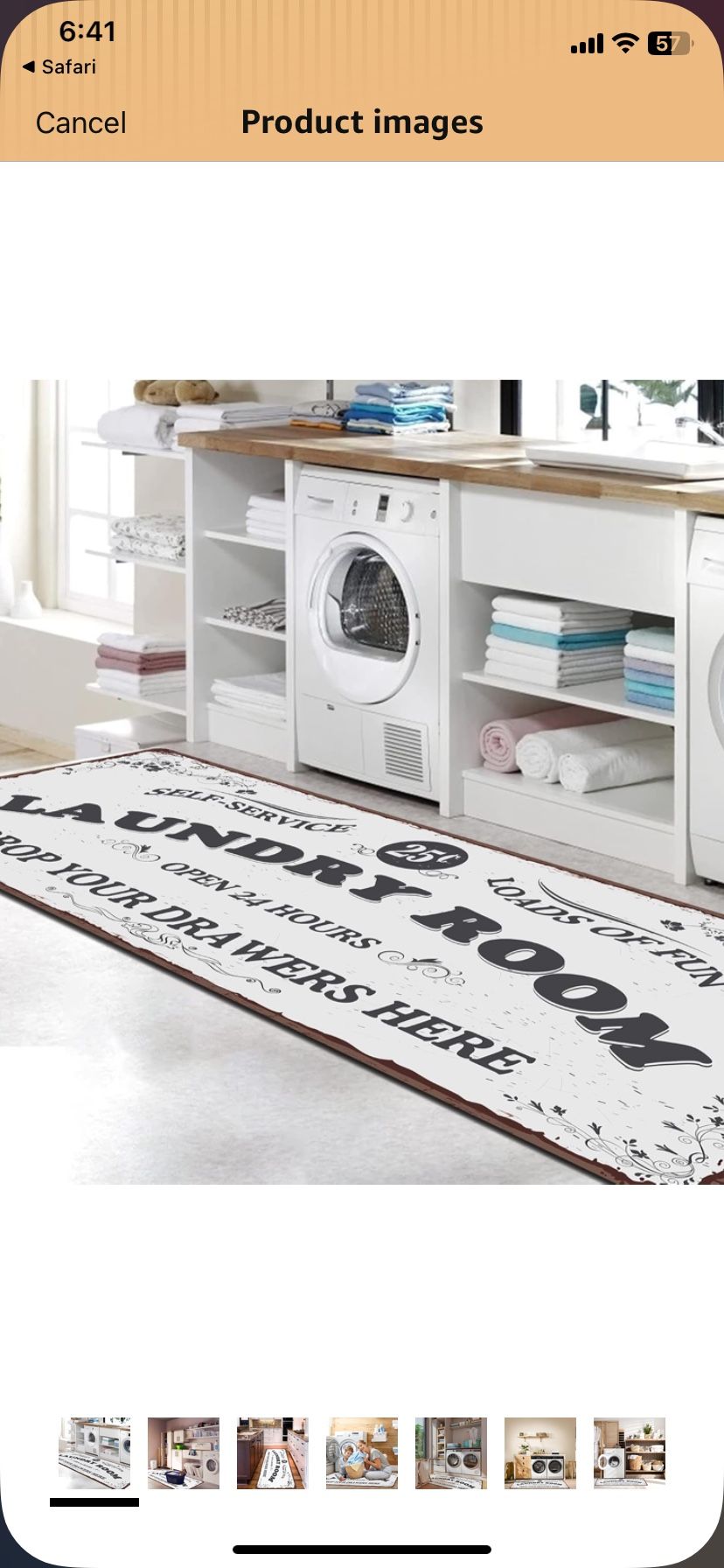 Zoke Laundry Room - Non Slip 20x47