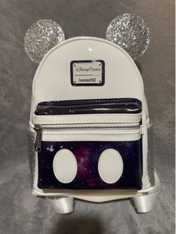 Loungefly Disney Parks Mickey Mouse The Main Attraction Space Mountain Mini Backpack