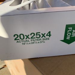 Glasfloss MERV Furnace HVAC Filters 20x25x4