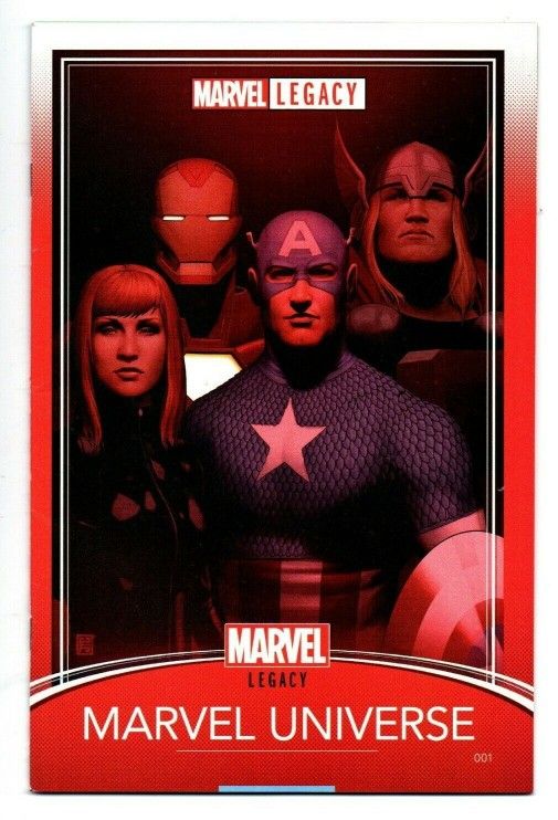 MARVEL LEGACY #01 (2017) JOHN TYLER CHRISTOPHER | TRADING CARD | ONESHOT | TRADE DRESS