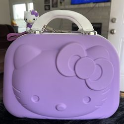 Purple Hello Kitty Cosmetic Bag 
